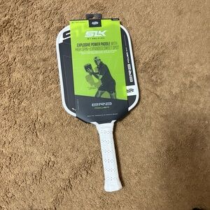 SLK Era Power Elongated Paddle - Black and White